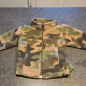 Infant boys camo Columbia jacket